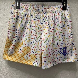 Baseball lifestyle ice cream shorts